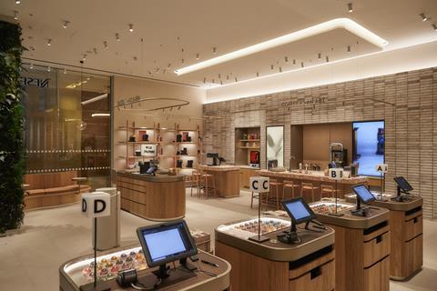 Nespresso Westfield Stratford - pods in store